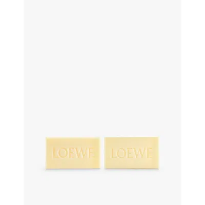 Loewe Oregano Pack Of Two Scented Soap Bars 125g In White