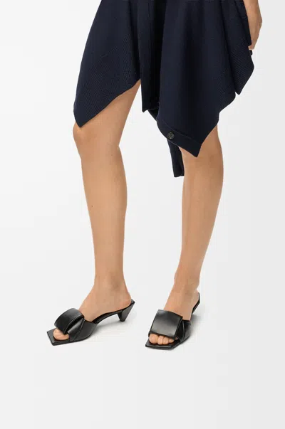 Loewe Origami Slide In Lambskin Size: 41 For Woman In Black
