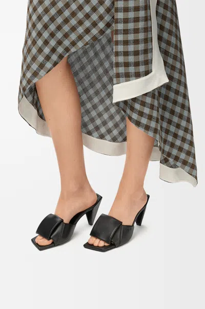 Loewe Origami Slide In Lambskin Size: 41 For Woman In Black