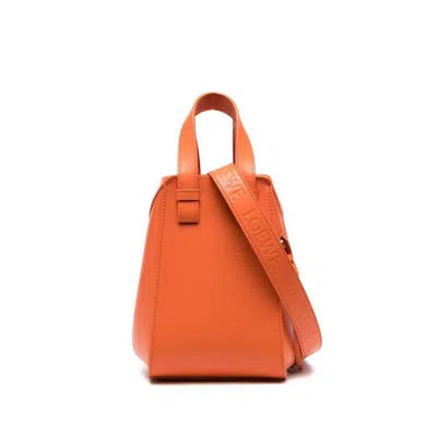 Loewe Leather Backpacks & Travels In Orange