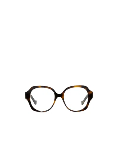 Loewe Oval Frame Glasses In Black