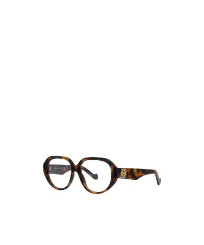 LOEWE LOEWE OVAL FRAME GLASSES