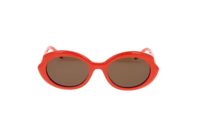 LOEWE OVAL FRAME SUNGLASSES