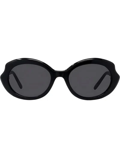 Loewe Lw40147i Slim 01a Nero Sunglasses In Yellow