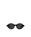 Loewe Oval Frame Sunglasses In Gray