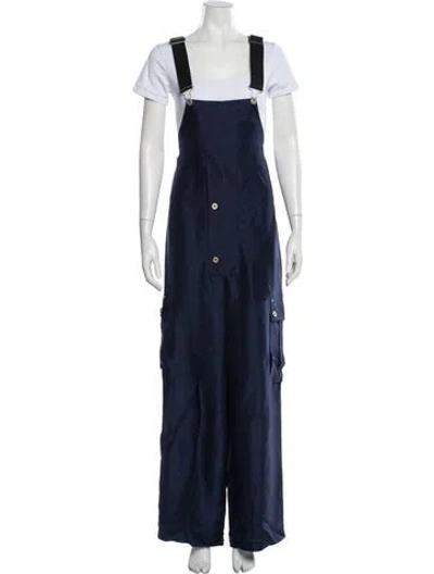 Pre-owned Loewe Overalls In Blue