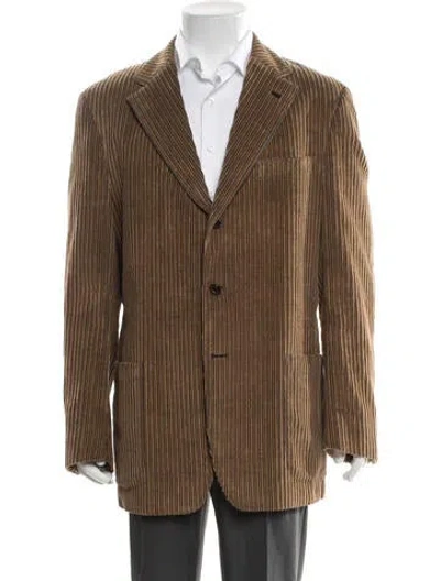 Pre-owned Loewe Overcoat In Brown