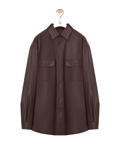 LOEWE OVERSHIRT IN NAPPA LAMBSKIN