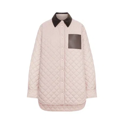 Pre-owned Loewe Overshirt 'light Pink' | Women's Size 36