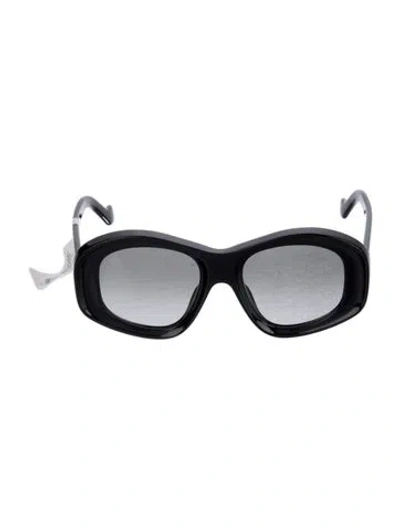 Pre-owned Loewe Oversize Gradient Sunglasses W/ Tags In Black