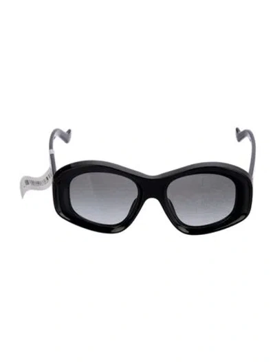 Pre-owned Loewe Oversize Gradient Sunglasses W/ Tags In Black