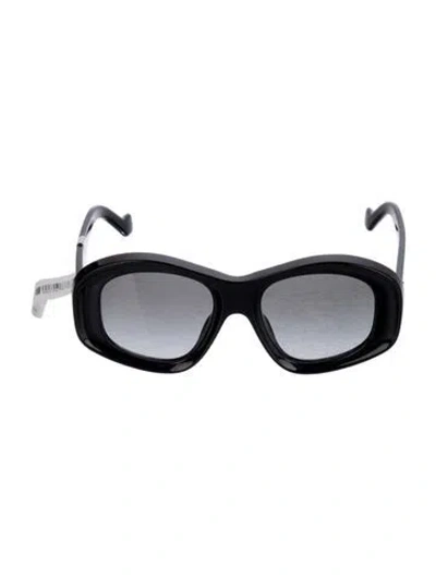 Pre-owned Loewe Oversize Gradient Sunglasses W/ Tags In Black