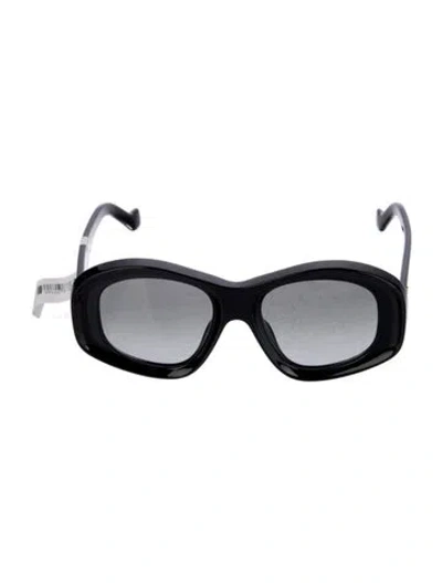Pre-owned Loewe Oversize Gradient Sunglasses W/ Tags In Black