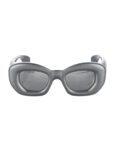 Pre-owned Loewe Oversize Mirrored Sunglasses