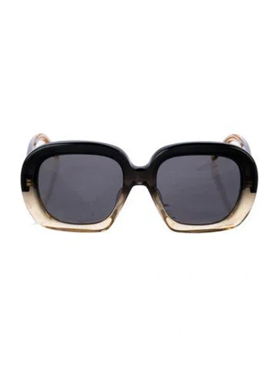 Pre-owned Loewe Oversize Tinted Sunglasses