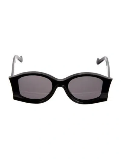 Pre-owned Loewe Oversize Tinted Sunglasses In Black
