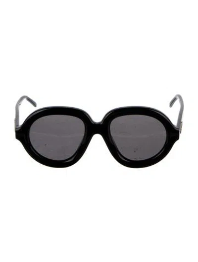 Pre-owned Loewe Oversize Tinted Sunglasses In Black