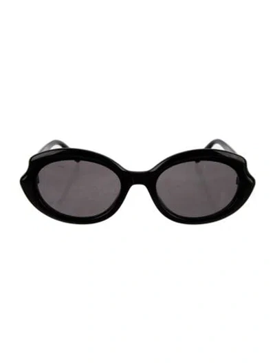 Pre-owned Loewe Oversize Tinted Sunglasses In Black