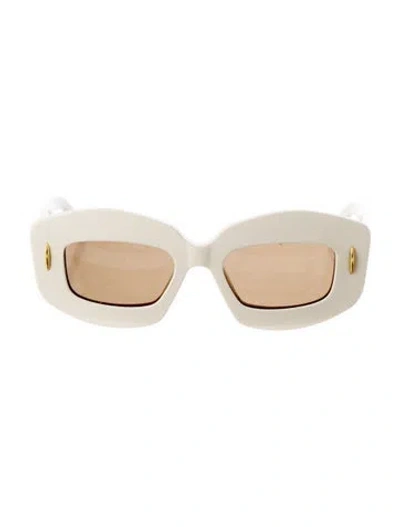 Pre-owned Loewe Oversize Tinted Sunglasses In Neutral