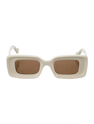 Pre-owned Loewe Oversize Tinted Sunglasses In Neutral