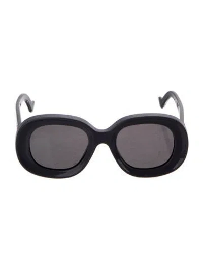 Pre-owned Loewe Oversize Tinted Sunglasses In Purple