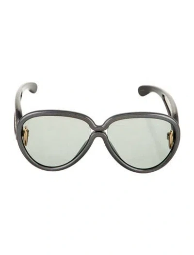 Pre-owned Loewe Oversize Tinted Sunglasses W/ Tags In Grey