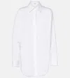 Loewe Oversized Cotton Shirt In White
