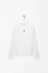 Loewe Oversized Long Sleeve T-shirt In White