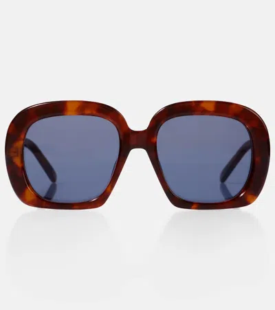 Loewe Oversized Sunglasses In Brown