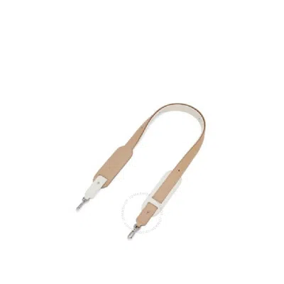 Loewe Pad Strap In Classic Calfskin In White