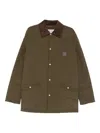 Loewe Long-sleeved Casual Jacket In Green