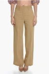 LOEWE PALAZZO PANTS WITH PLEATED ANKLES
