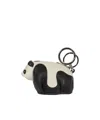 Loewe Panda Key Bag In Black
