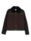 Loewe Dnim Jacket Jackets Black In Brown