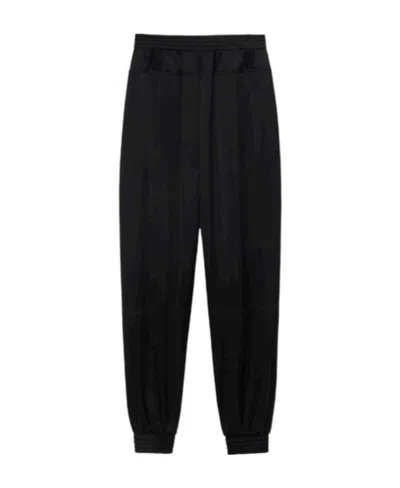 Loewe Panelled Track Pants In Black