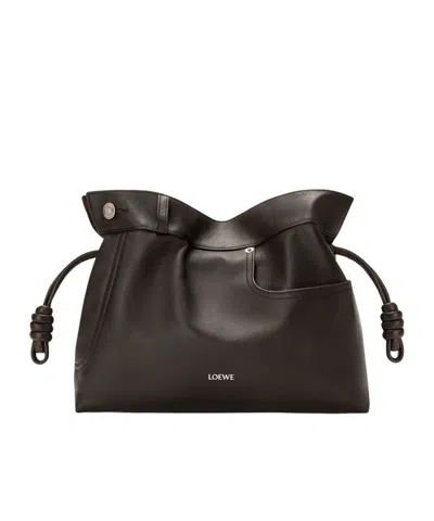 Loewe Panta Medium Shoulder Bag In Black