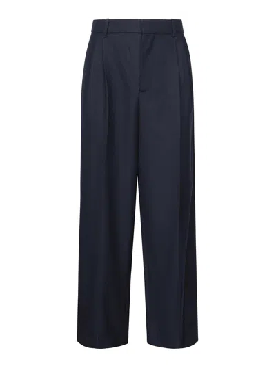 Loewe Straight Leg Trousers In Blue
