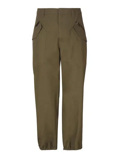 LOEWE COTTON CARGO TROUSERS