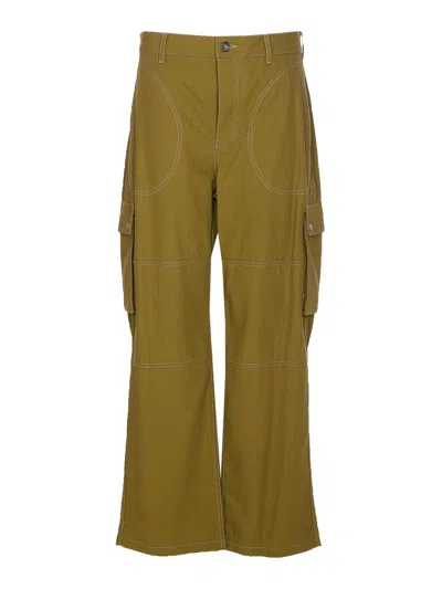 Loewe Cargo Pants In Green