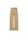 Loewe Men Carpenter Cotton Trousers In Brown