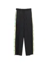 Loewe Striped-detail Trousers In Black