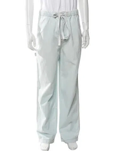 Pre-owned Loewe Pants In Blue