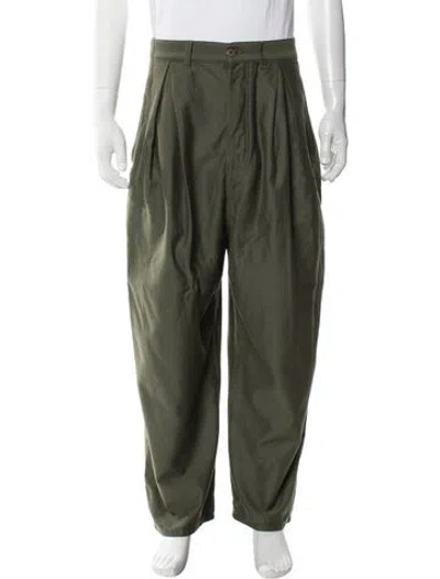 Pre-owned Loewe Pants In Green
