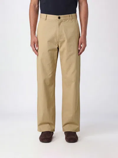 Loewe Pants Men Color Beige In Neutral