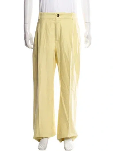 Pre-owned Loewe Pants In Yellow