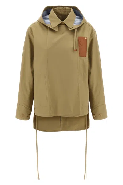 Loewe Parka Anagram In Brown