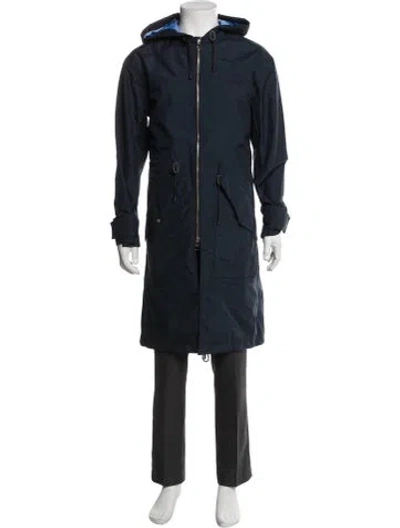 Pre-owned Loewe Parka In Blue