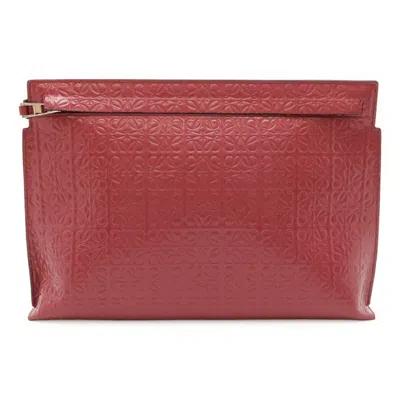 Pre-owned Loewe Patent Leather Clutch Bag ()