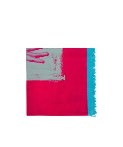 Loewe Pattern Tassel Scarf