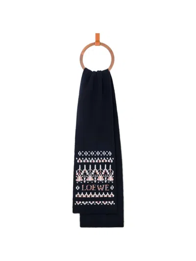 LOEWE PATTERNED SCARF